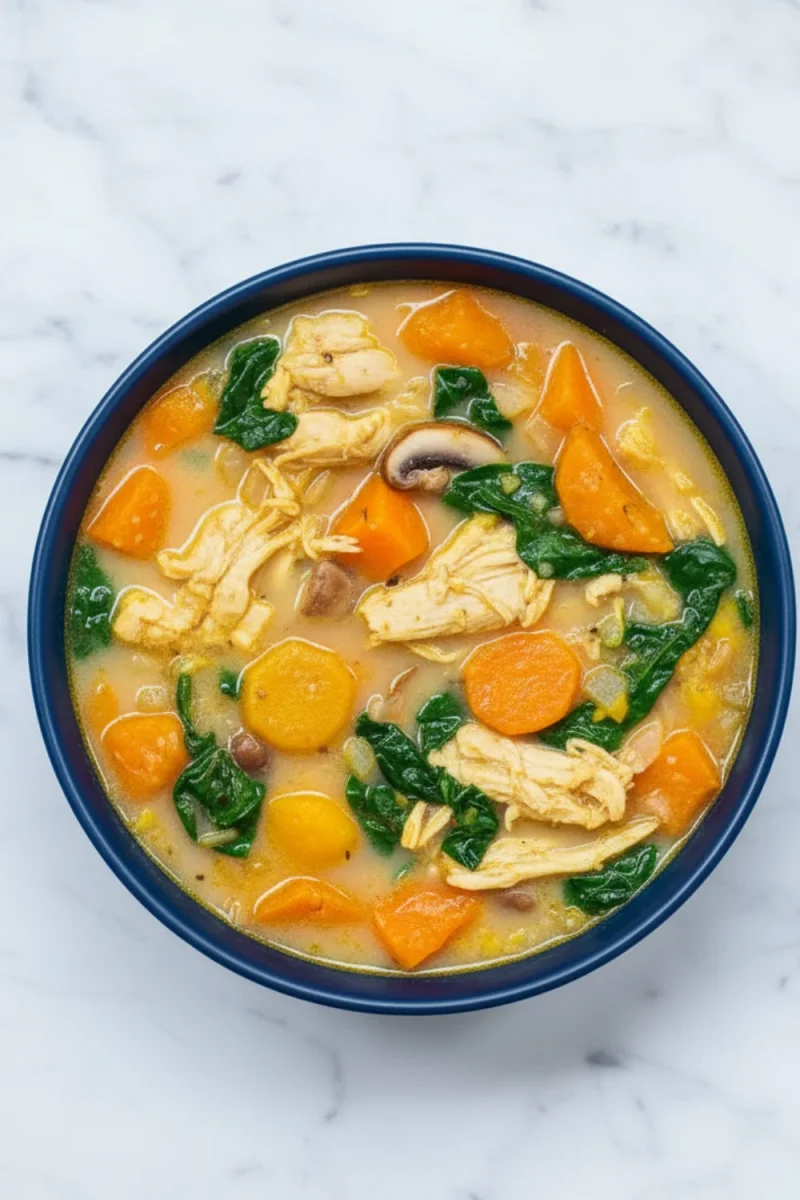 Sweet Potato Chicken Soup