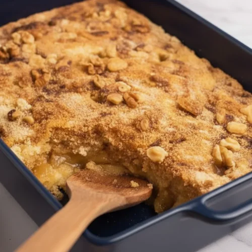 Caramel Apple Dump Cake