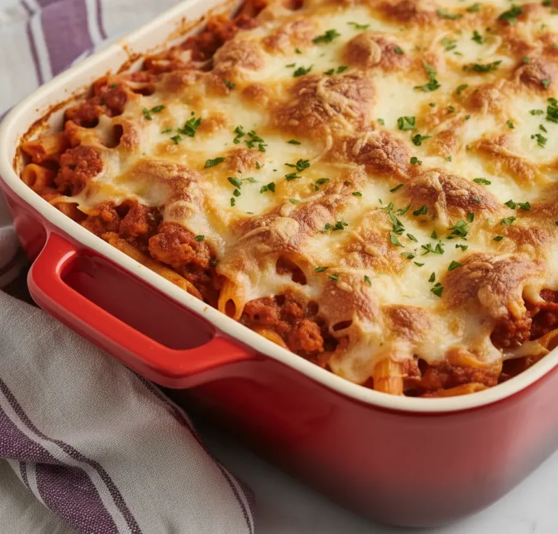 Ground Turkey Pasta Bake