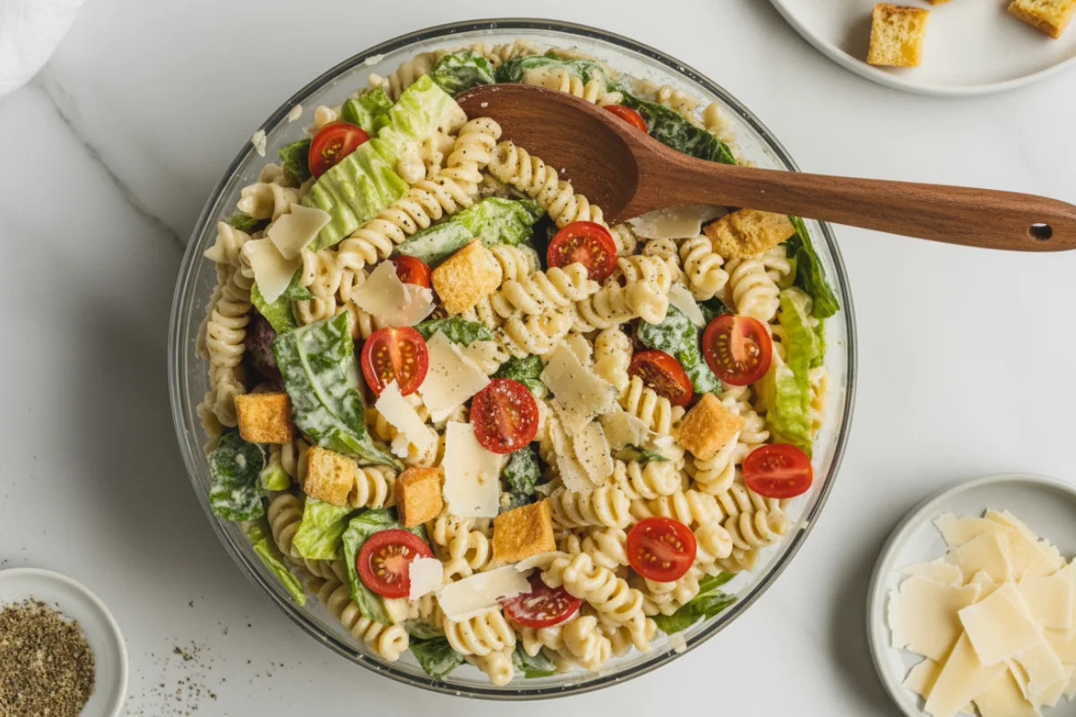Caesar Pasta Salad