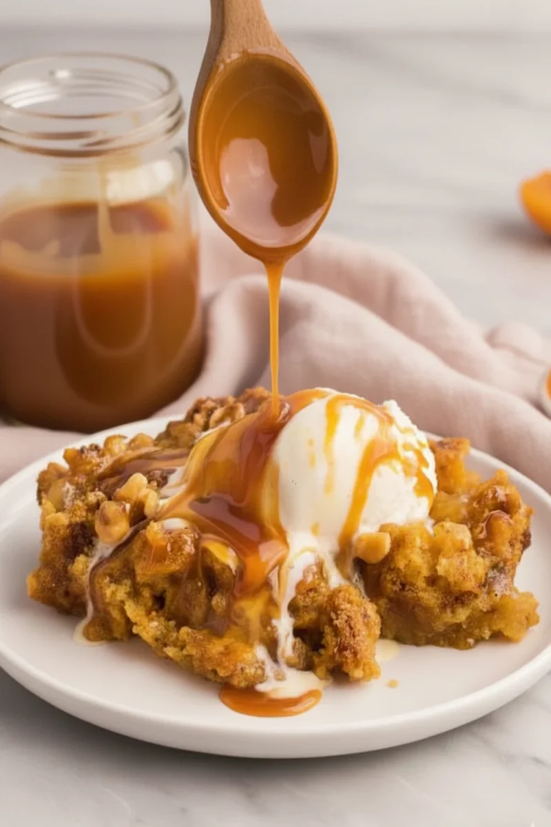 Caramel Apple Dump Cake