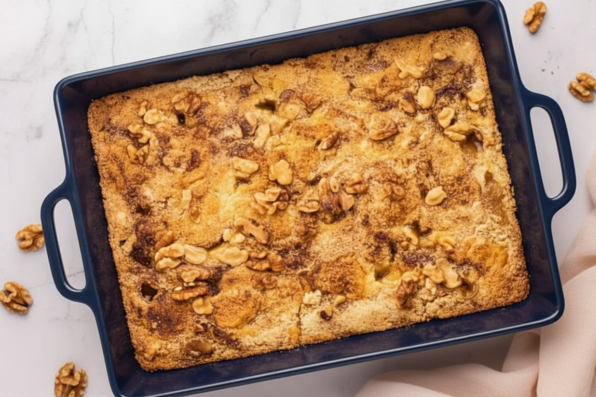 Caramel Apple Dump Cake