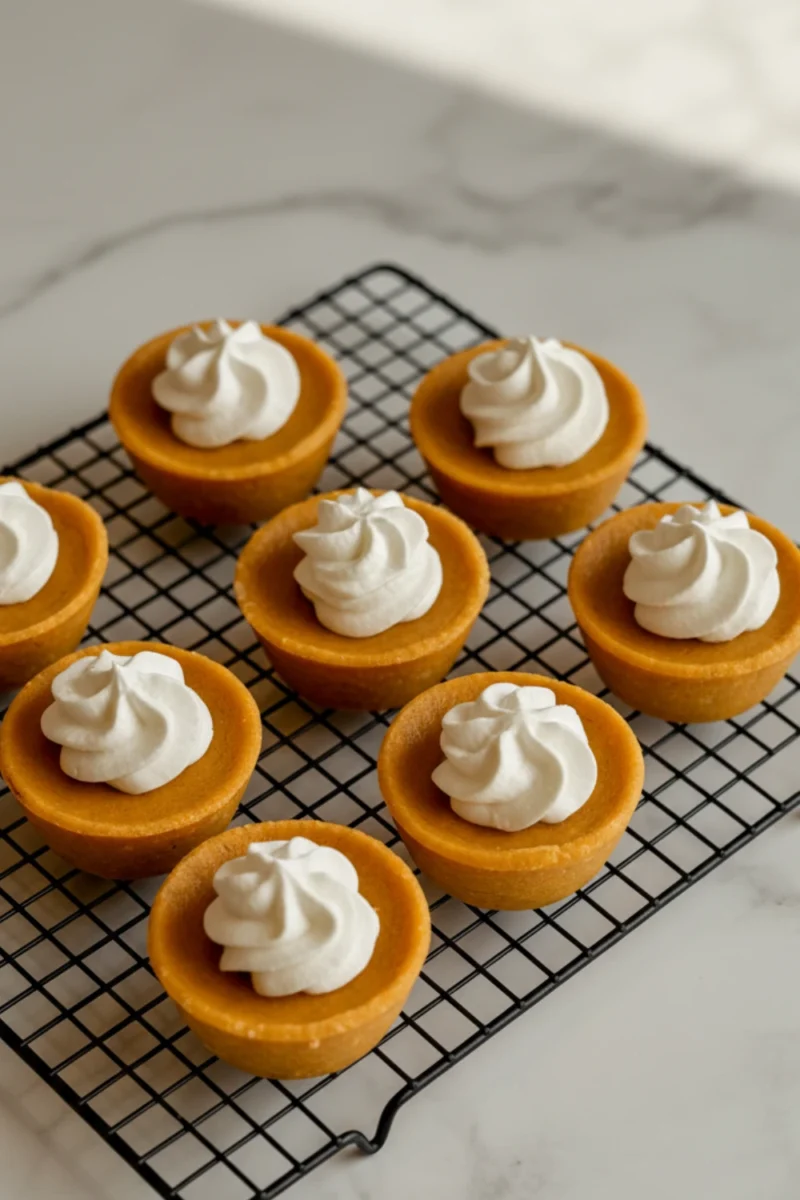 Crustless Mini Pumpkin Pies