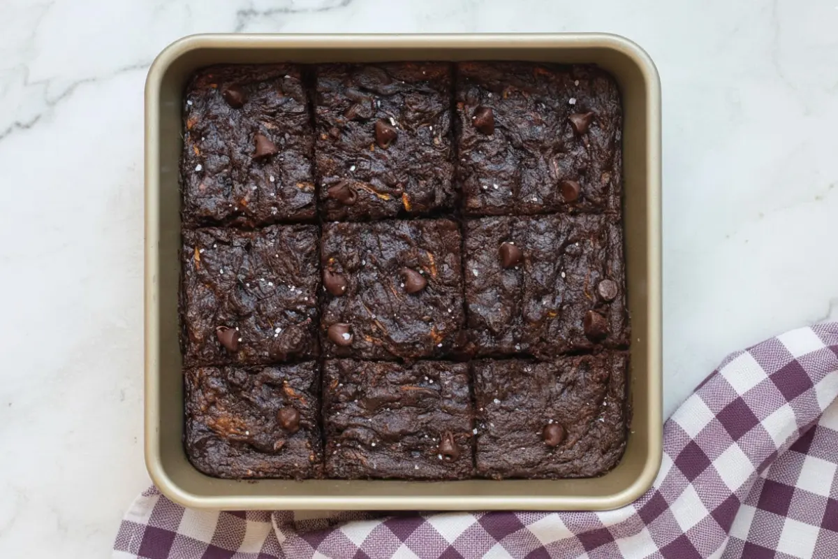 Healthy Zucchini Brownies