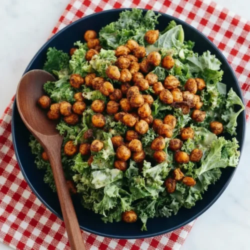 Kale Chickpea Salad