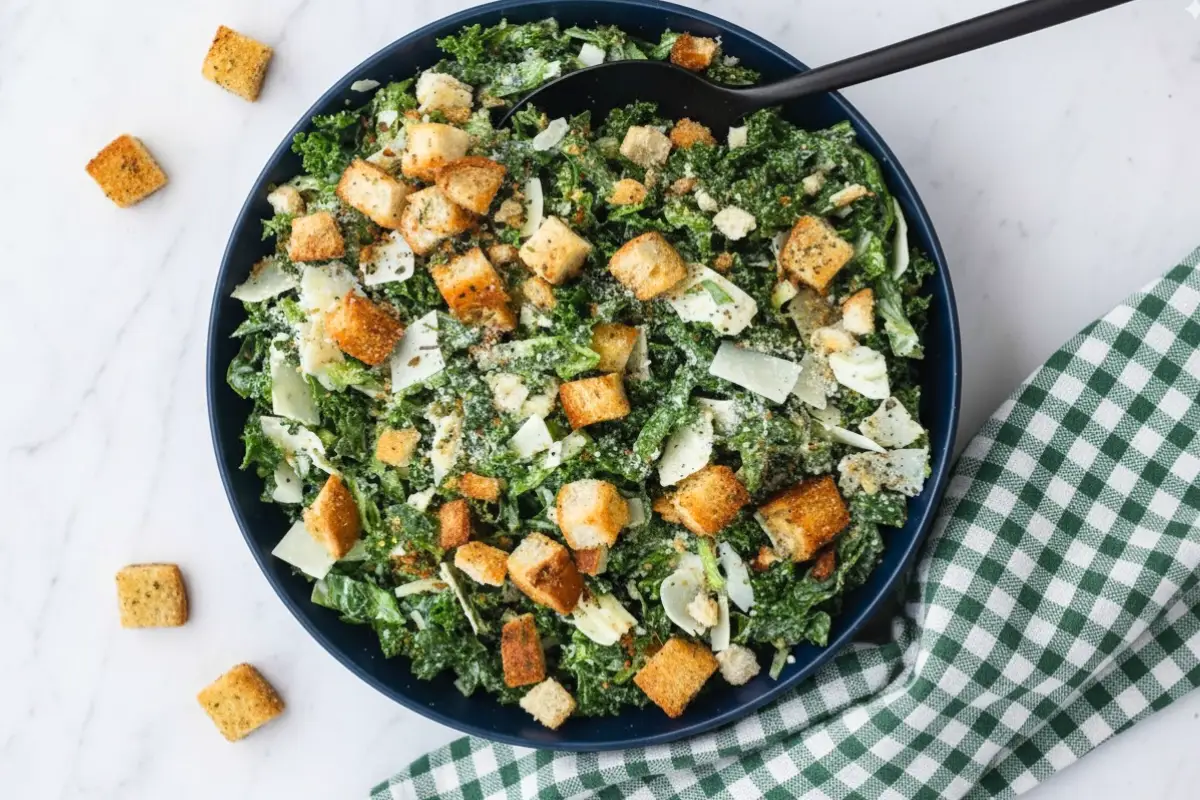 Kale Caesar Salad