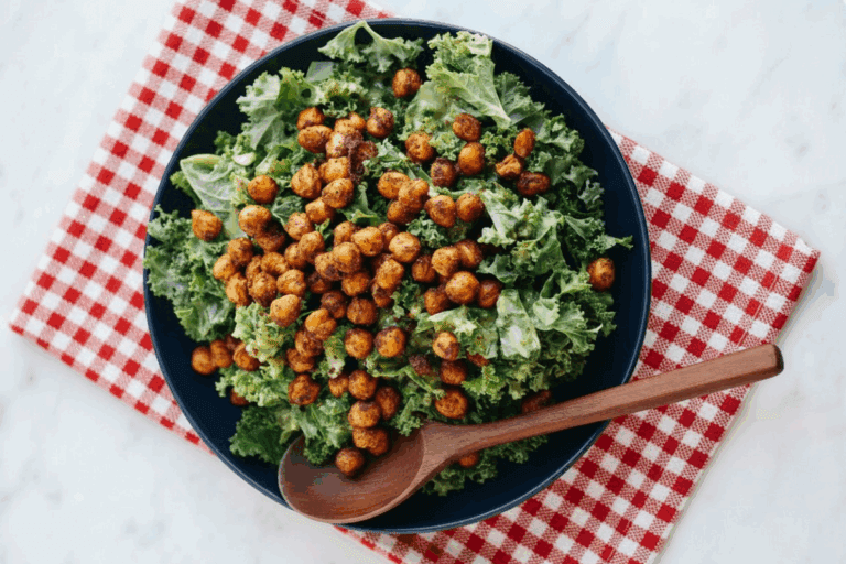 Kale Chickpea Salad