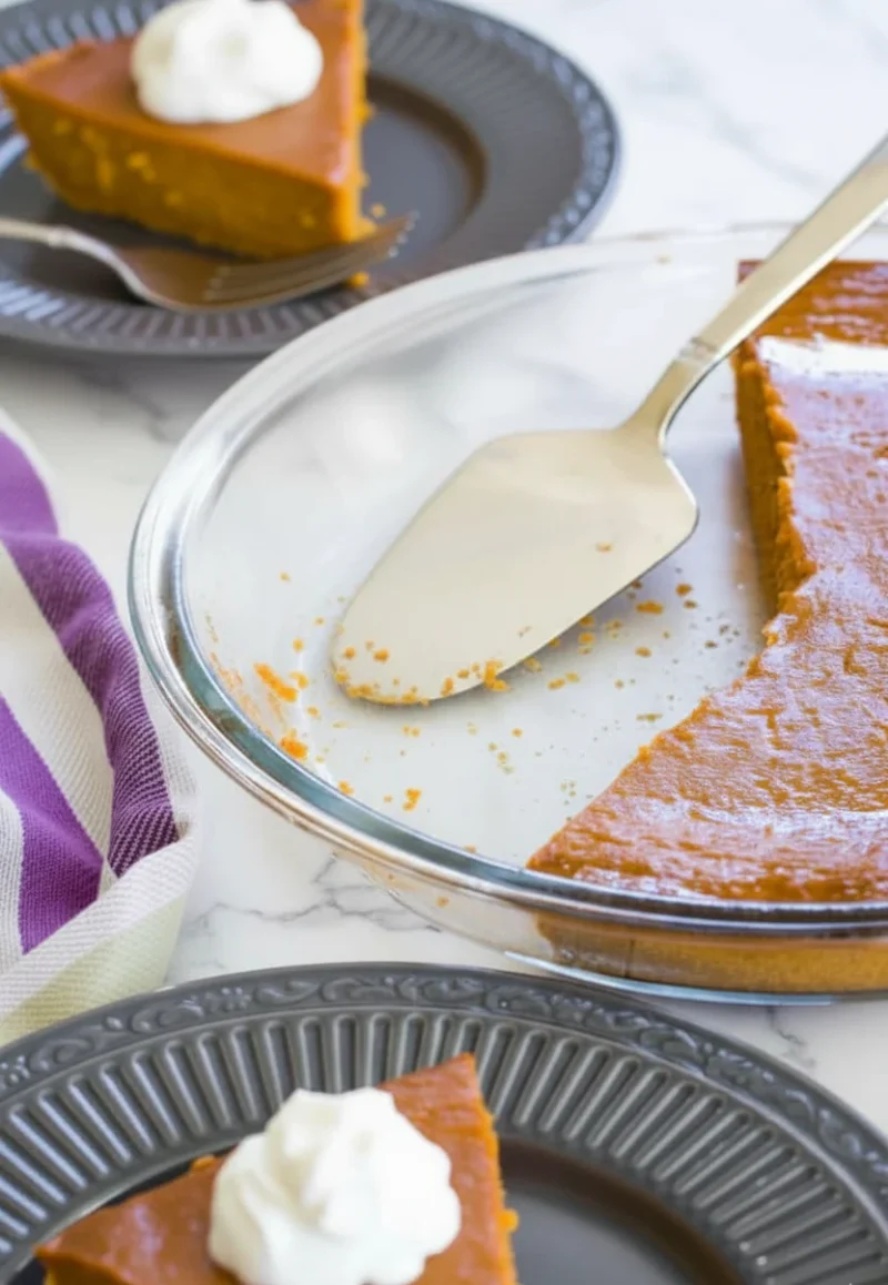 Crustless
Pumpkin Pie