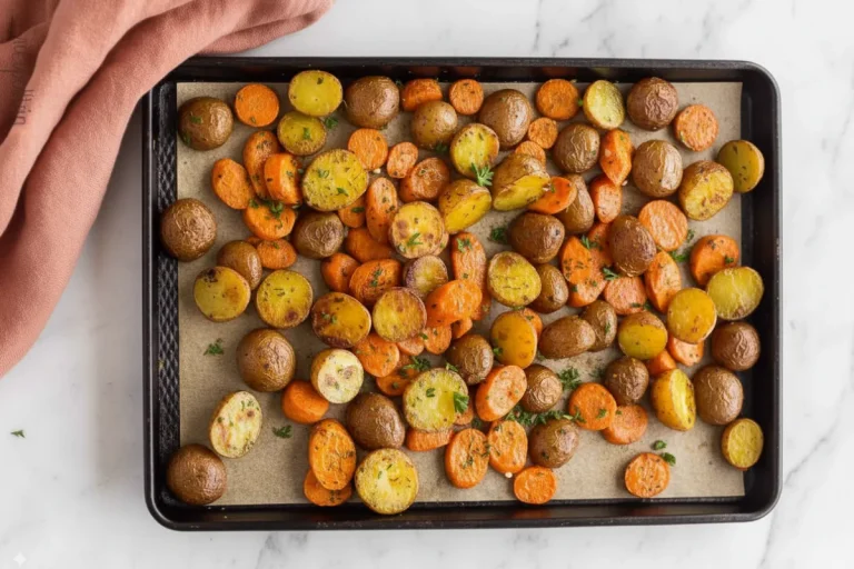 Roasted Potatoes and Carrots