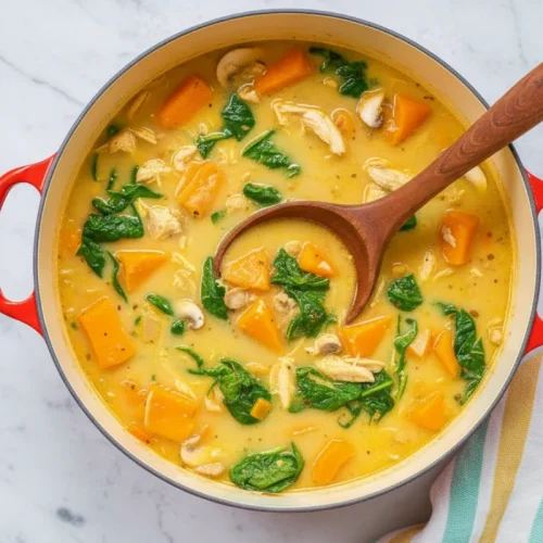 Sweet Potato Chicken Soup