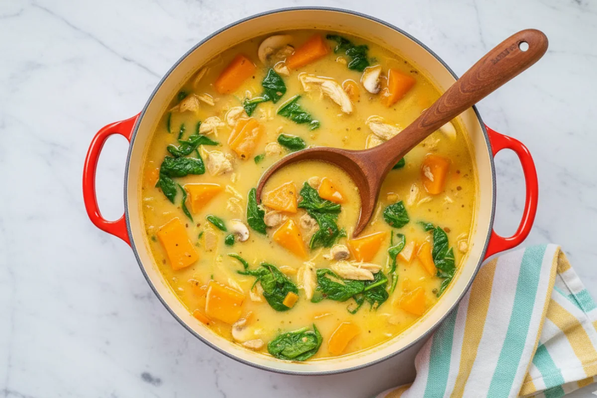Sweet Potato Chicken Soup