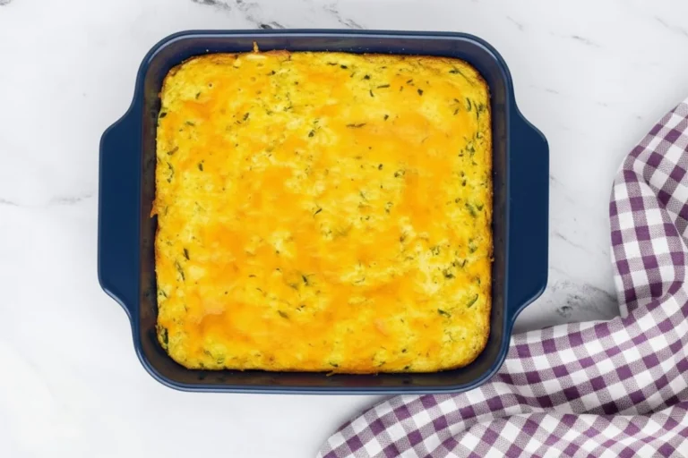 Zucchini Cornbread Casserole