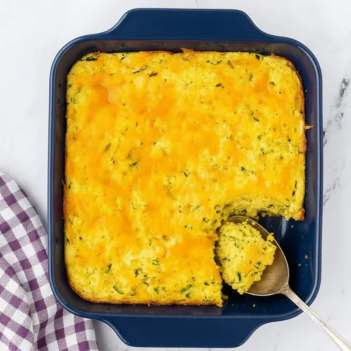 Zucchini Cornbread Casserole