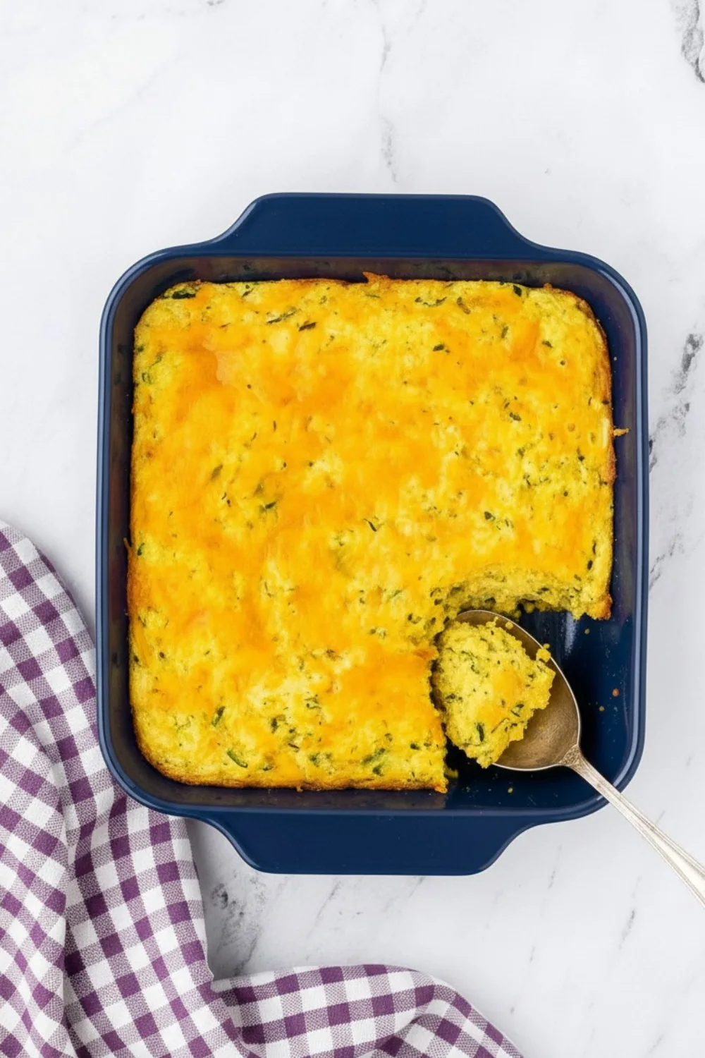 Zucchini Cornbread Casserole