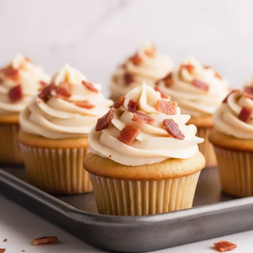 Maple Bacon Cupcakes