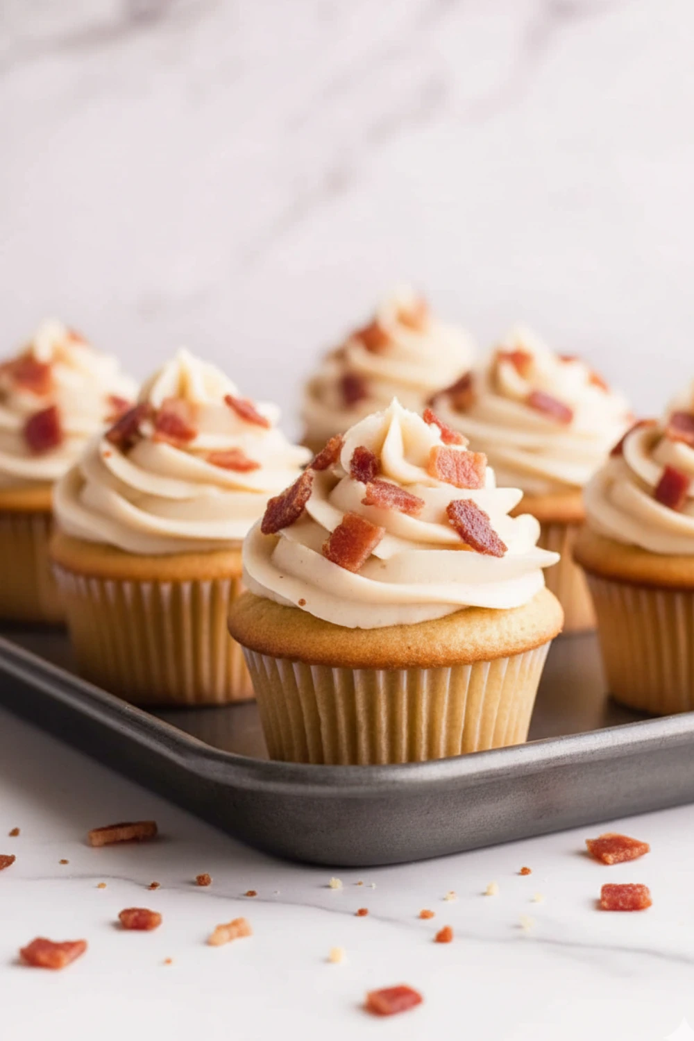 Maple Bacon Cupcakes