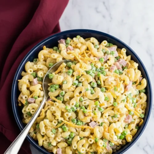 Macaroni Salad with Peas