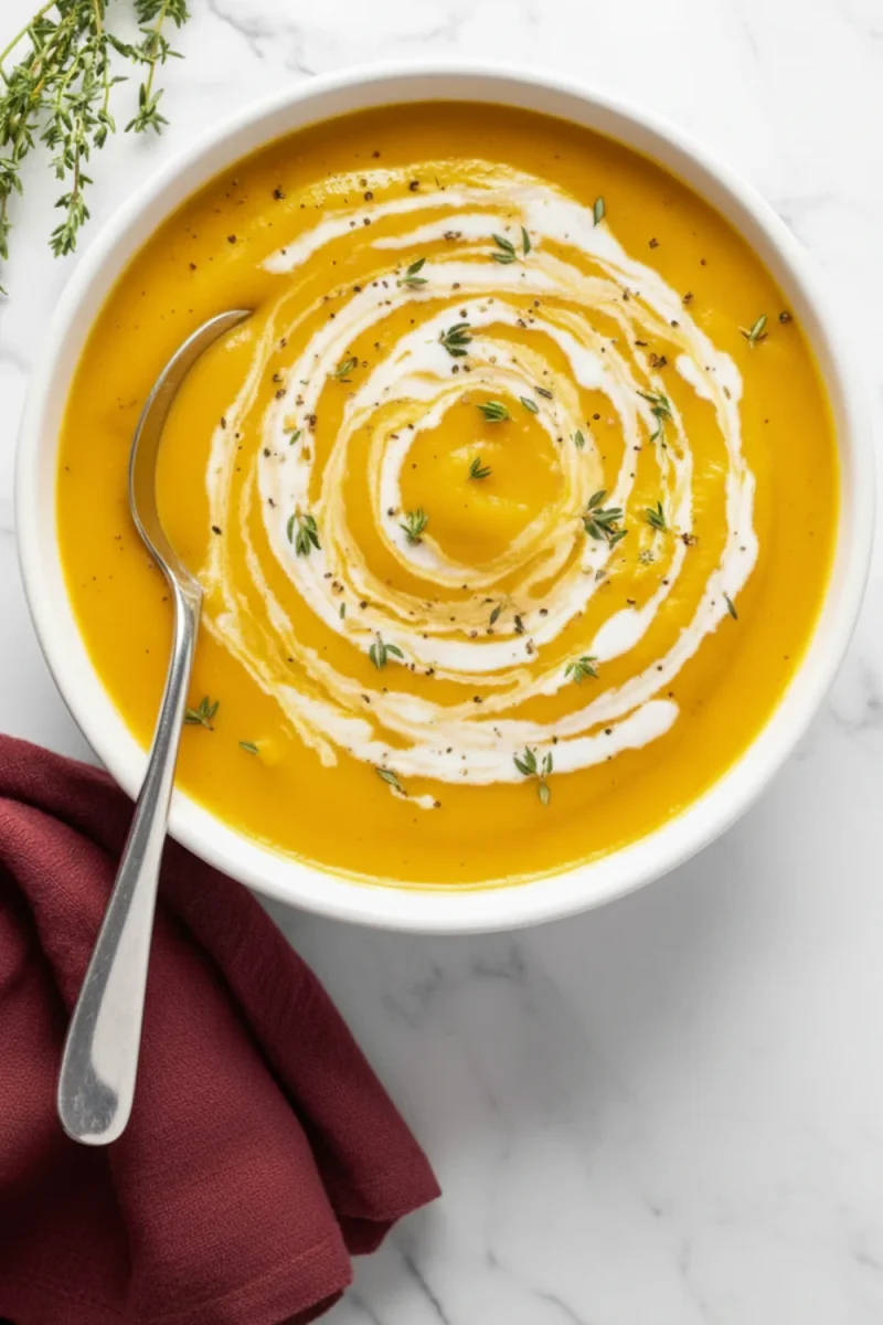 Roasted Acorn Squash Soup