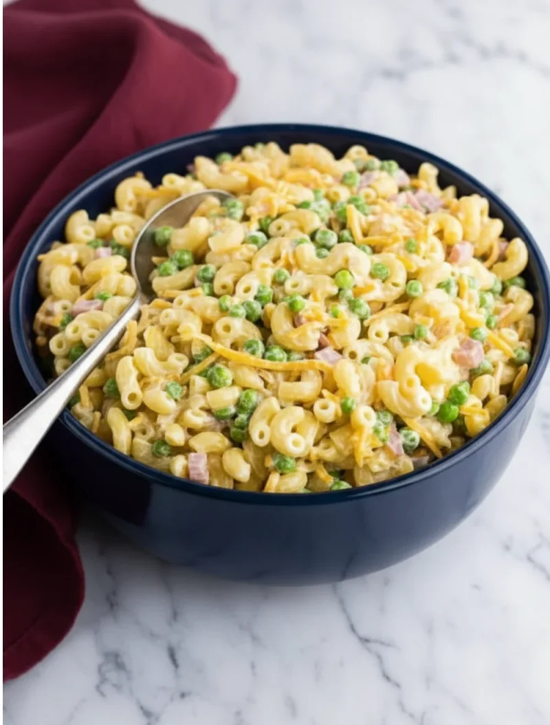Macaroni Salad with Peas