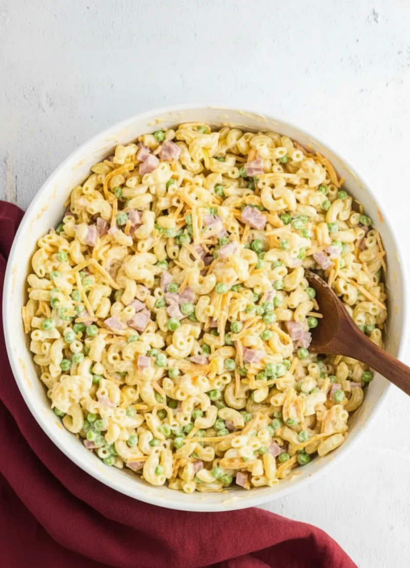 Macaroni Salad with Peas