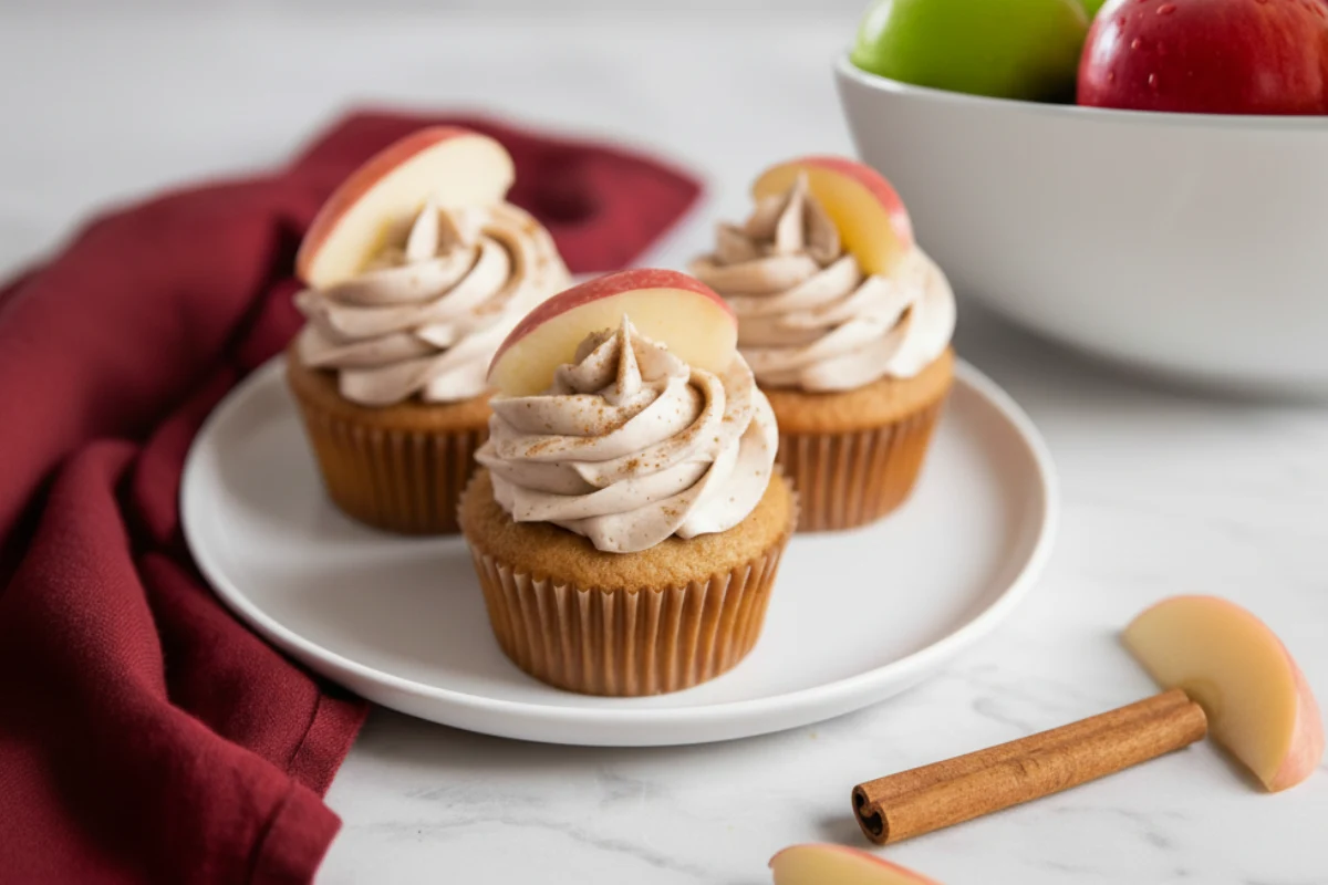 Cinnamon Apple Cupcakes