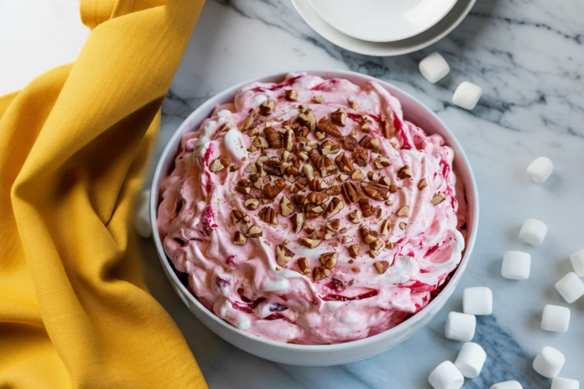 Festive Cranberry Fluff Salad