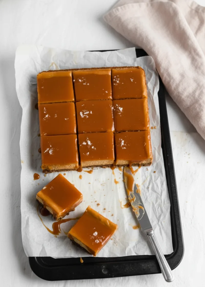 Salted Caramel Pumpkin Bars