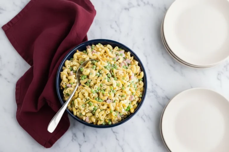 Macaroni Salad with Peas