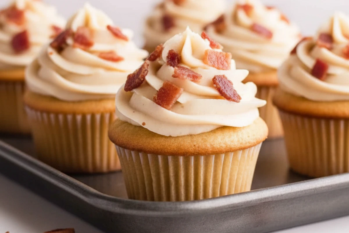 Maple Bacon Cupcakes