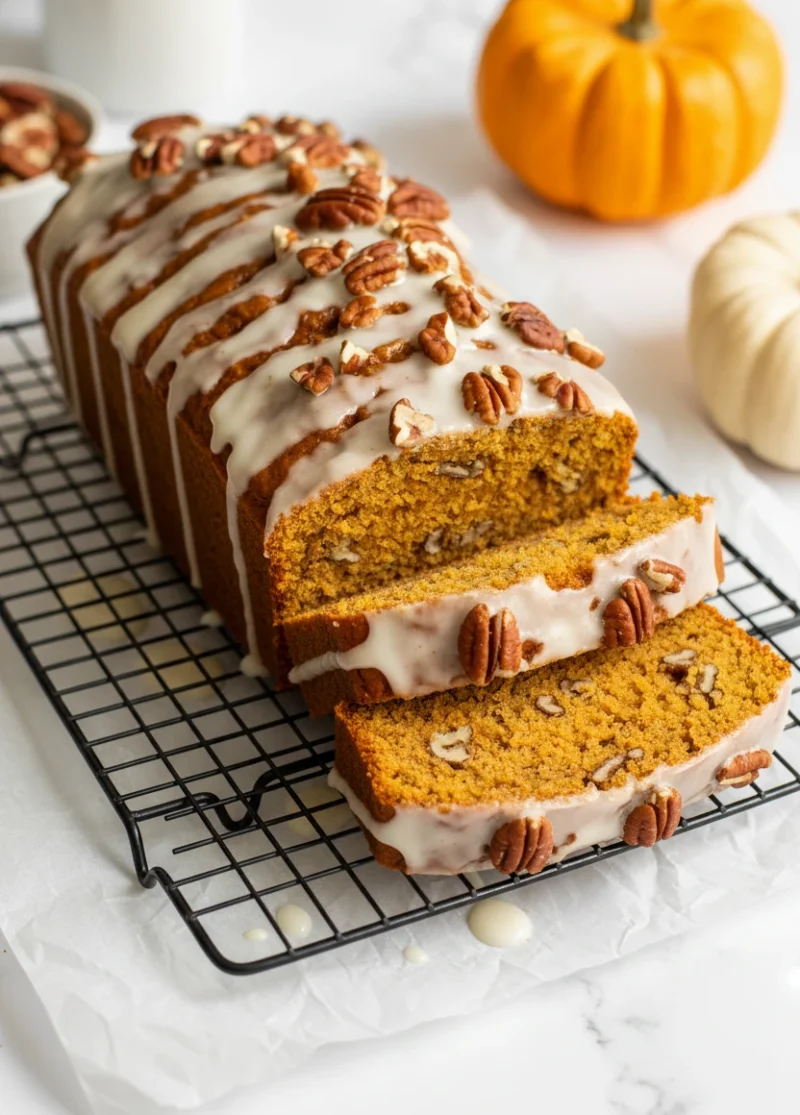 Maple Pecan Pumpkin Bread