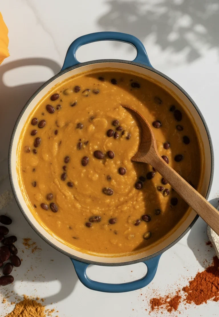Pumpkin Black Bean Soup