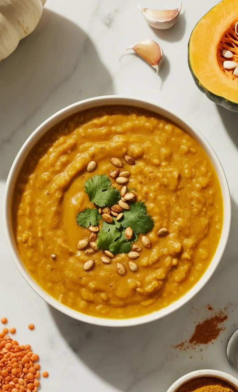 Pumpkin Lentil Soup