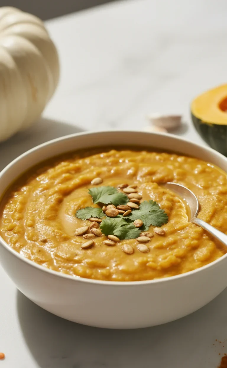 Pumpkin Lentil Soup