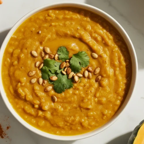Pumpkin Lentil Soup