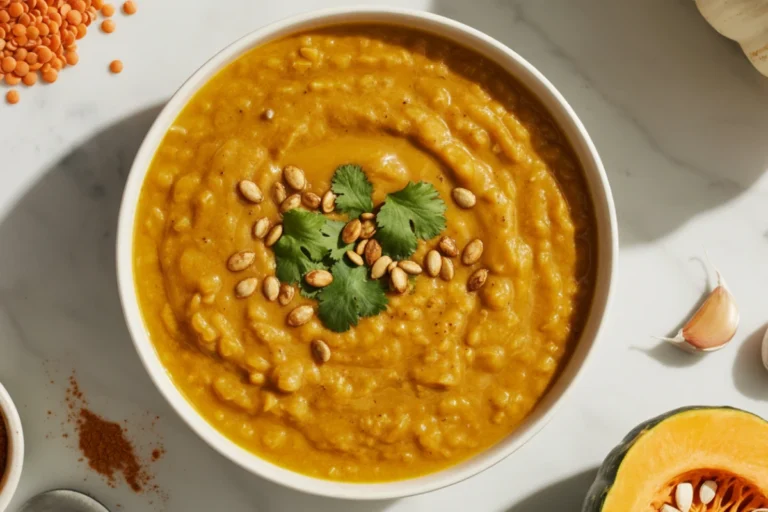 Pumpkin Lentil Soup