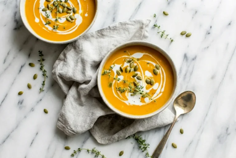Acorn Squash Soup with Coconut Milk