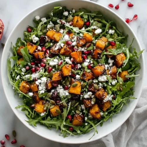 Arugula Butternut Squash Salad