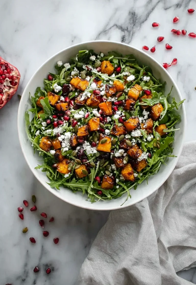 Arugula Butternut Squash Salad