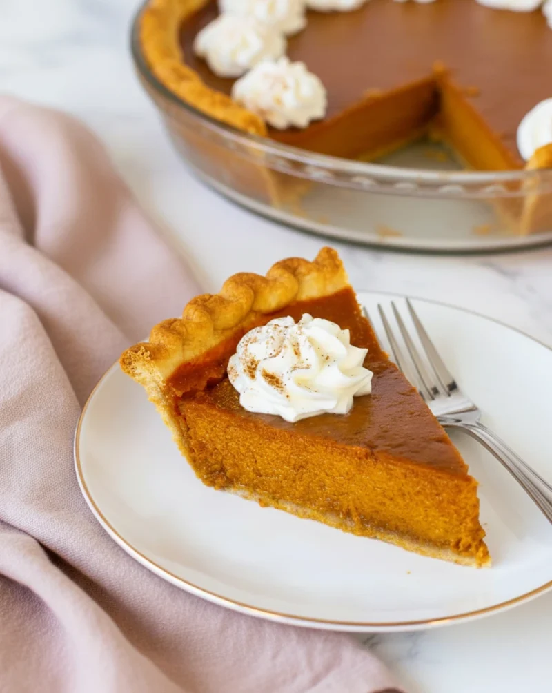Bourbon Pumpkin Pie