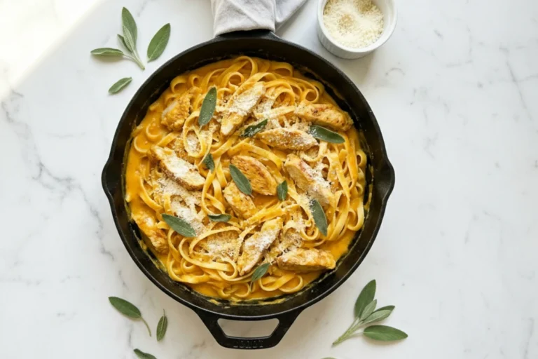 Butternut Squash Pasta with Chicken