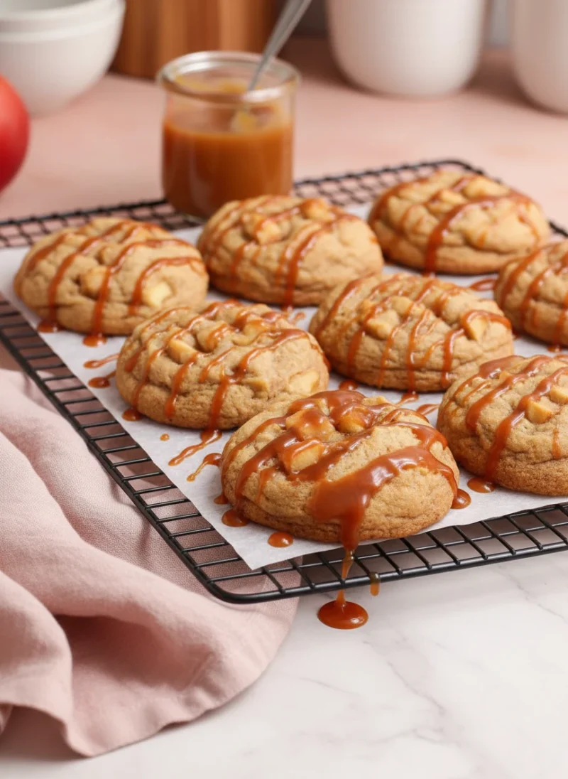 Caramel Apple Cookies