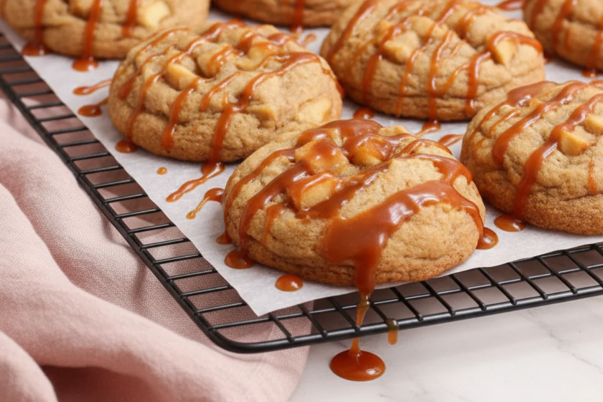 Caramel Apple Cookies