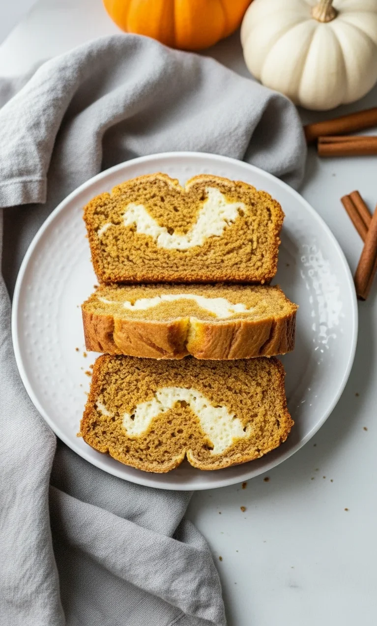 Cream Cheese Pumpkin Bread