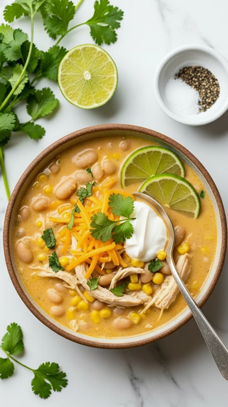 White Chicken Taco Soup