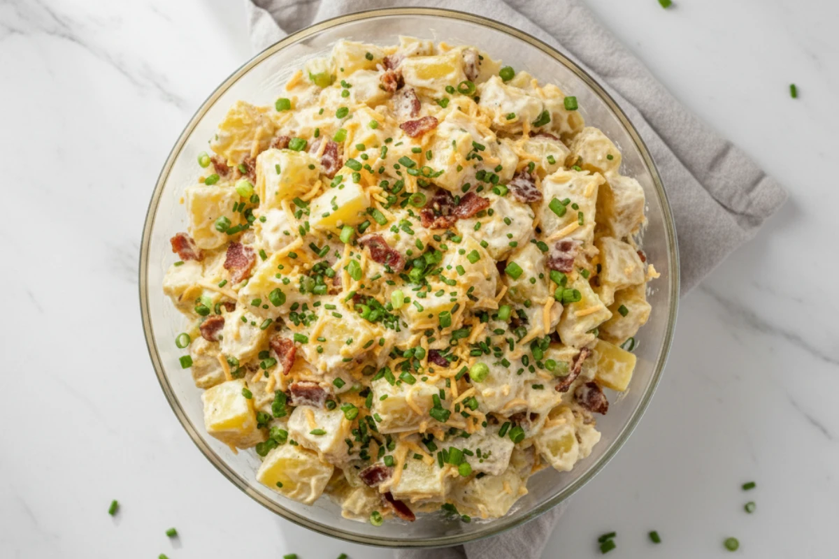 Loaded Bacon Potato Salad: