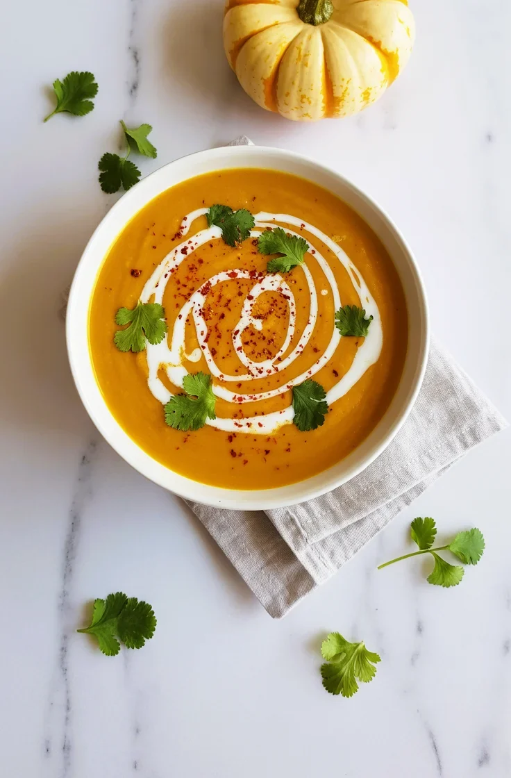 Coconut Curry Pumpkin Soup