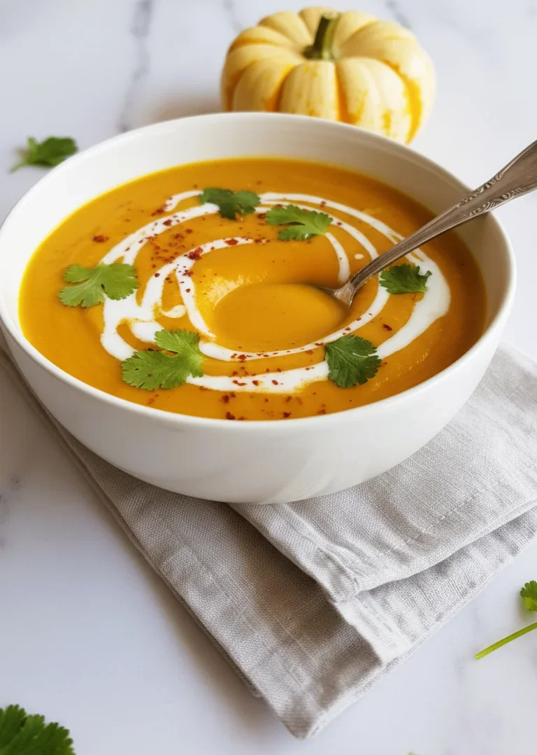Coconut Curry Pumpkin Soup