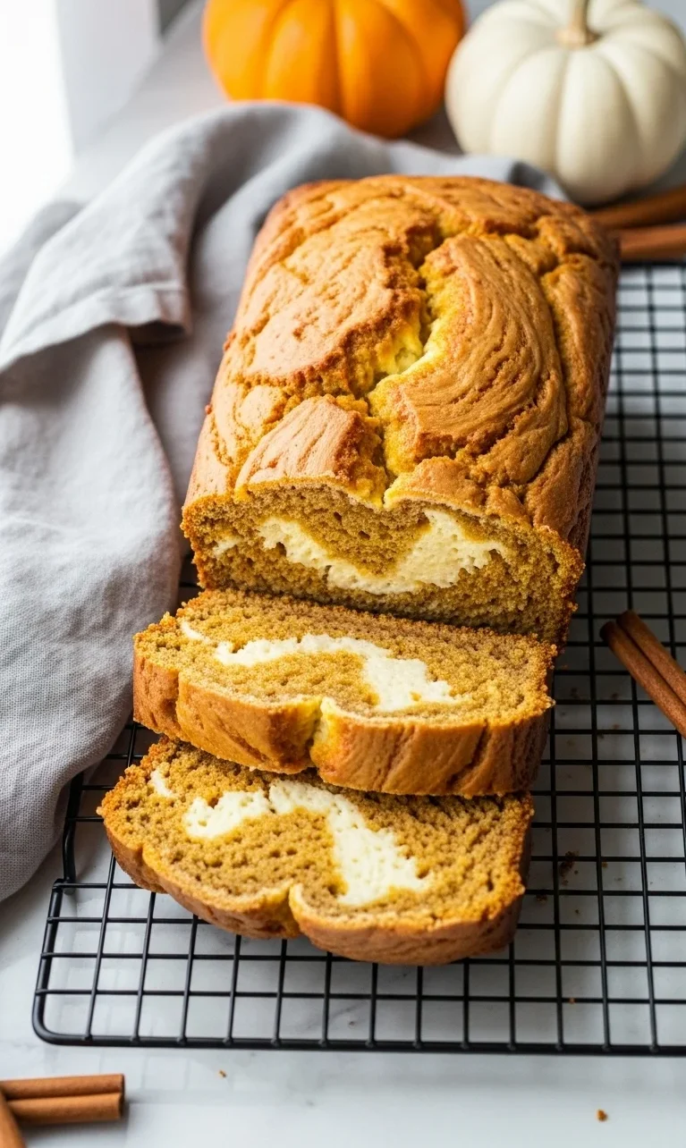 Cream Cheese Pumpkin Bread