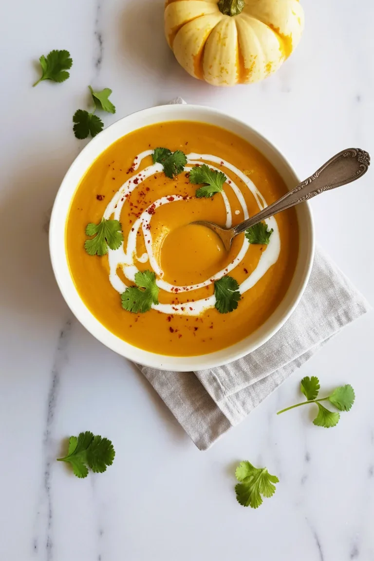 Coconut Curry Pumpkin Soup
