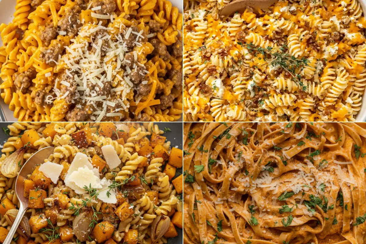 12+ Easy Fall Pasta Recipes for Family Dinner